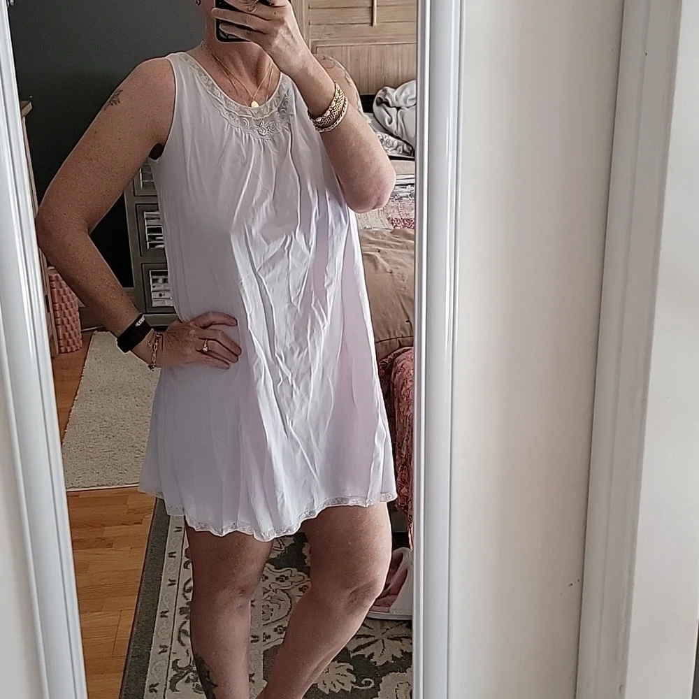 Lorraine Lingerie Vintage Night Gown Sz M - Picture 5 of 10